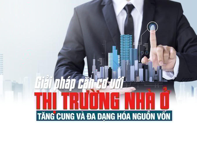 Giải pháp căn cơ với thị trường nhà ở: Tăng cung và đa dạng hóa nguồn vốn