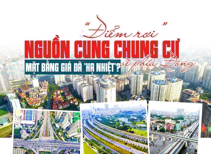 Hà Nội: “Điểm rơi” nguồn cung chung cư về phía Đông, mặt bằng giá đã “hạ nhiệt”