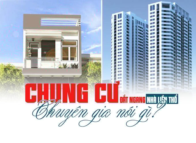 Giá chung cư đắt ngang nhà liền thổ, chuyên gia nói gì?