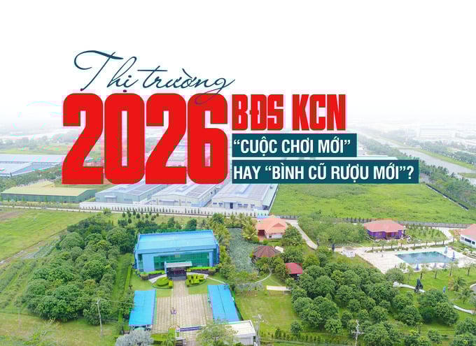 Thị trường bất động sản khu công nghiệp 2026: “Cuộc chơi mới” hay “bình cũ rượu mới”?