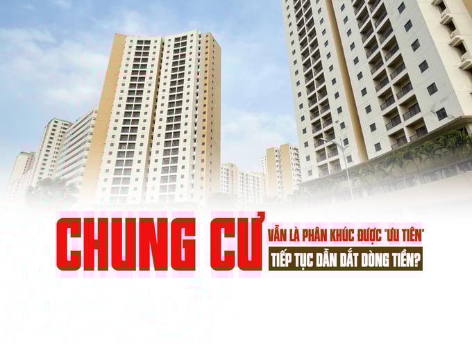 Chung cư vẫn là phân khúc được “ưu tiên”, tiếp tục dẫn dắt dòng tiền