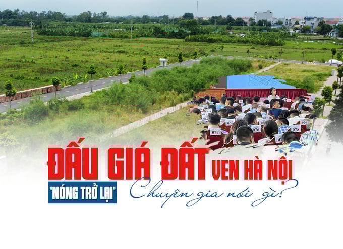 Đấu giá đất ven Hà Nội lại “nóng trở lại”