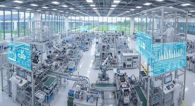 Tự động hóa sản xuất thúc đẩy năng suất và chất lượng sản phẩm