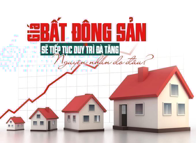 Giá bất động sản sẽ tiếp tục duy trì đà tăng