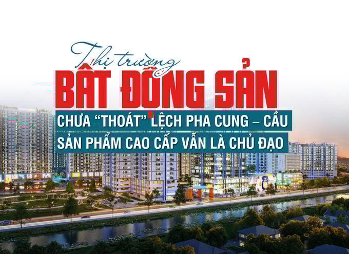 Thị trường bất động sản chưa “thoát” lệch pha cung – cầu, sản phẩm cao cấp vẫn là chủ đạo