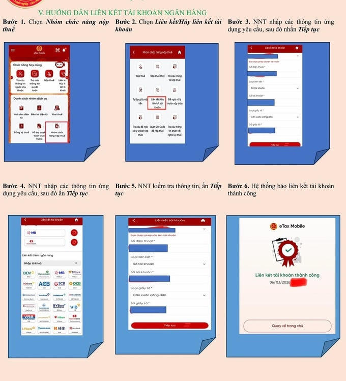 Hướng dẫn quyết toán thuế TNCN trên Etax Mobile