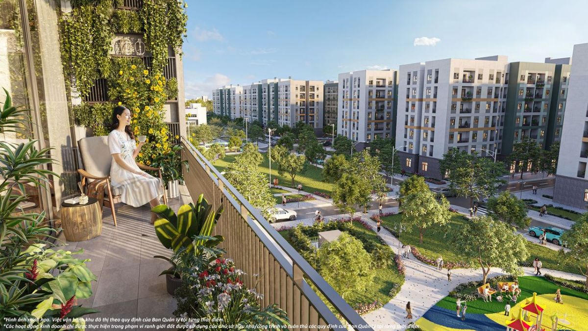 Chủ sở hữu của The Rise được tận hưởng không gian xanh đầy đủ tiện ích ngay cạnh nhà