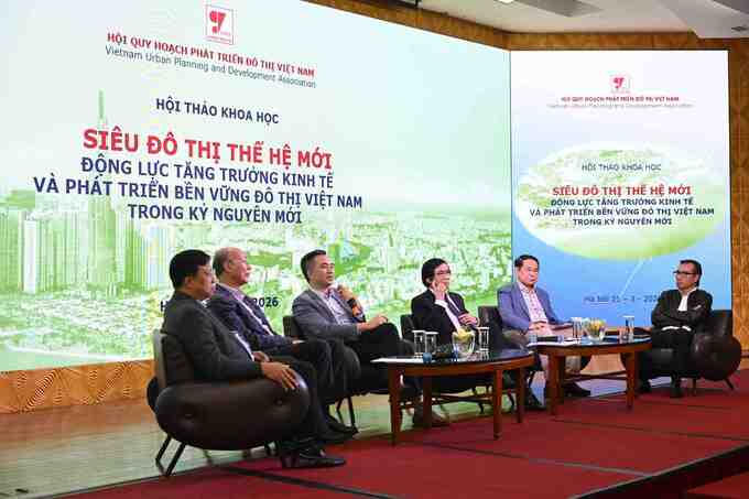 Định hình siêu đô thị thế hệ mới trong chiến lược phát triển Quốc gia
