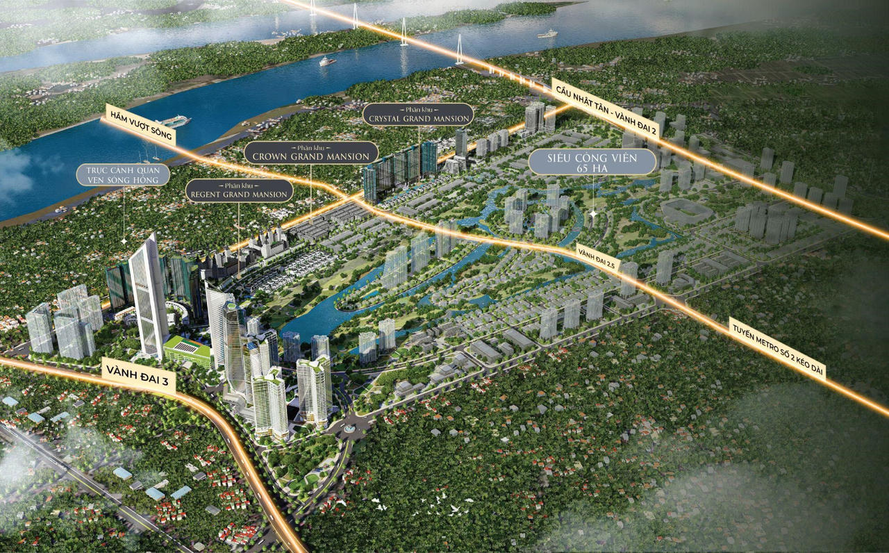 Grand M là tổng đại lý dự án Noble Palace Tay Ho