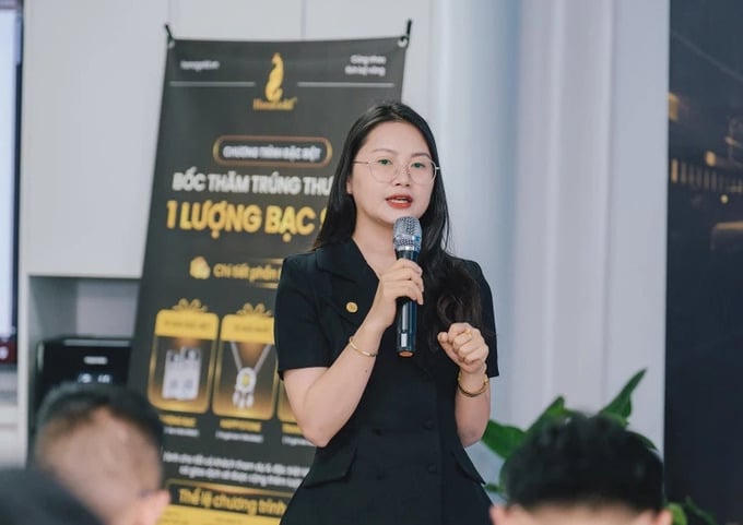 Ngô Thị Thảo - Giám đốc Công ty cổ phần Vàng bạc đá quý HANAGOLD.