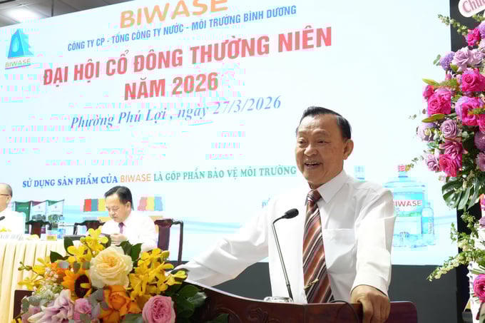 Ông Nguyễn Văn Thiền chủ tịch HĐQT BIWASE.