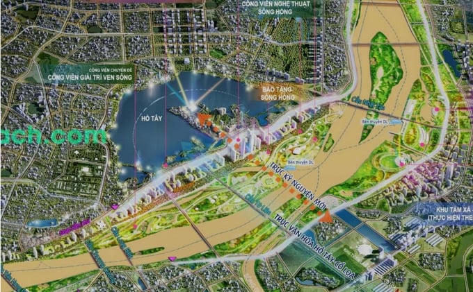 Đại lộ sông Hồng: Người dân phản đối mạnh phương án “giải tỏa trắng”.