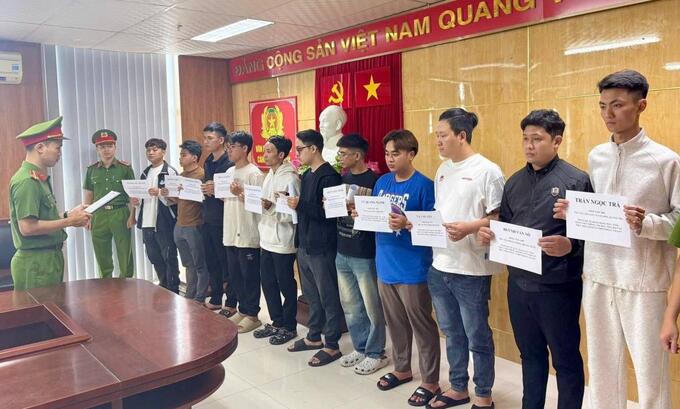 Các đối tượng bị khởi tố (ảnh XS)