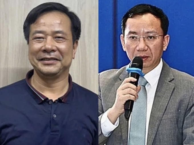 Chủ tịch Công ty Hoàng Long Nghiêm Quốc Hưng và Chủ tịch Sona Nguyễn Đức Nam.