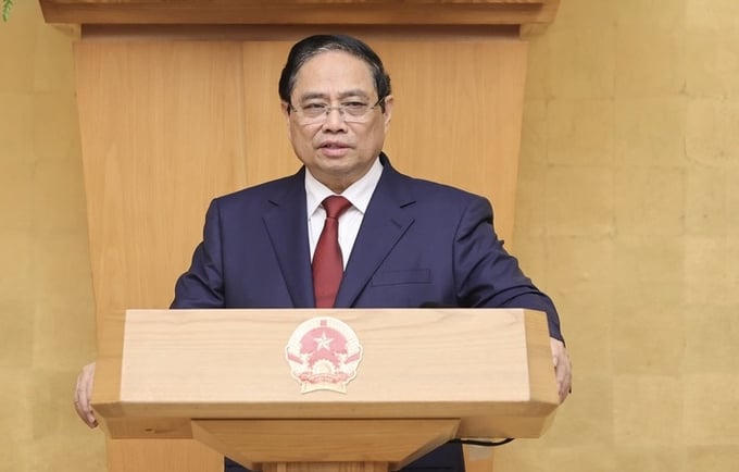 Thủ tướng Phạm Minh Chính. (Ảnh: VGP)