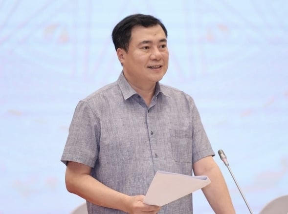 Thứ trưởng Bộ Công thương Nguyễn Sinh Nhật Tân.