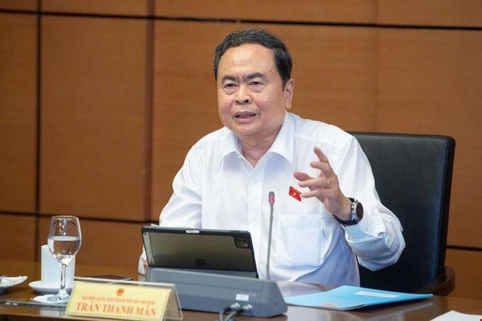 Chủ tịch Quốc hội Trần Thanh Mẫn.