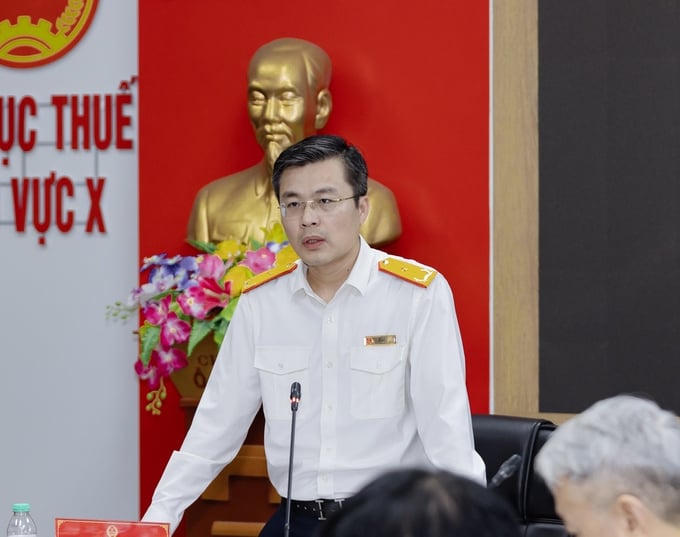 Ông Lê Long, Phó cục trưởng Cục Thuế.