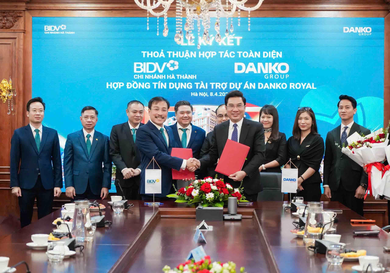 Danko Group và BIDV kí kết thoả thuận hợp tác toàn diện