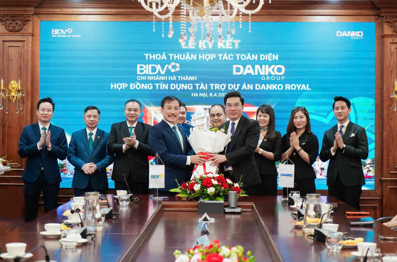 BIDV kỳ vọng đồng hành cùng Danko Group tại dự án Danko Royal sẽ mở ra nhiều cơ hội hợp tác sâu rộng hơn