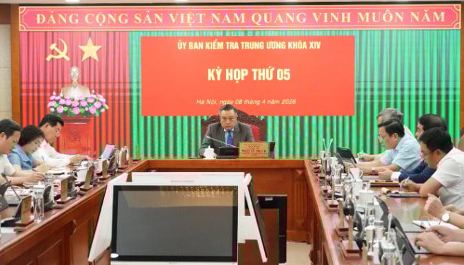 Quang cảnh kỳ họp thứ 5 của Ủy ban Kiểm tra Trung ương - Ảnh: UBKT Trung ương.