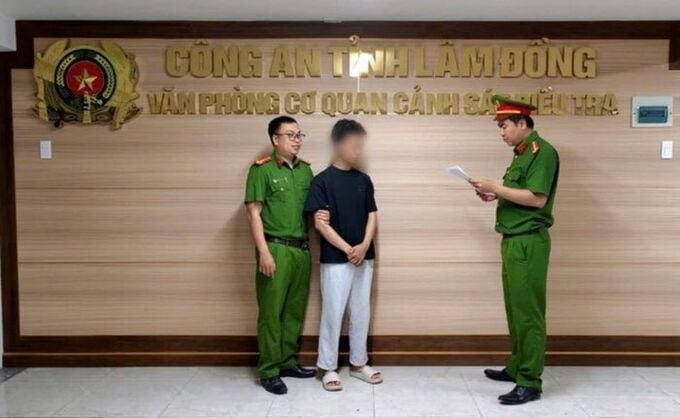 Cơ quan công an đã ra lệnh giữ người khẩn cấp để điều tra.