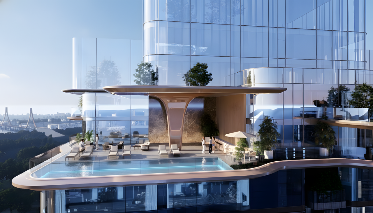 Cập nhật tiến độ siêu tổ hợp hàng hiệu Tây Hồ Tây: Nhân công thiết bị đổ bộ, tăng tốc thi công cả ngày lẫn đêm