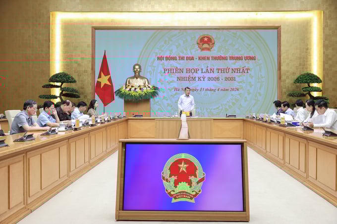 Thủ tướng Lê Minh Hưng chủ trì phiên họp Lần thứ nhất nhiệm kỳ 2026 - 2031.