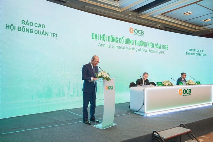 OCB tổ chức Đại hội đồng cổ đông thường niên 2026 tại TP.HCM vào ngày 15/4/2026.