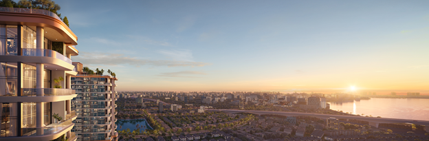 The Rey Edition có vị trí “lòng phố - view sông” (Ảnh: CĐT)