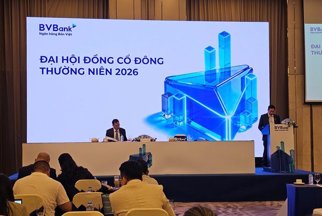 BVBank đặt mục tiêu lợi nhuận 2026 đạt 700 tỷ đồng, dự kiến chuyển niêm yết cổ phiếu BVB sang HOSE