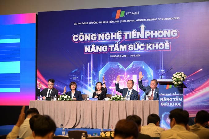 CTCP Bán lẻ kỹ thuật số FPT (FPT Retail) tổ chức Đại hội đồng cổ đông thường niên 2026 vào 17/4/2026 tại TP.HCM.