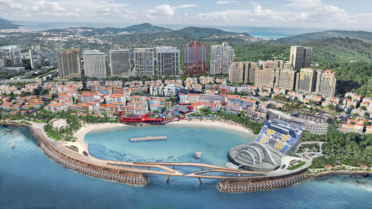 Bất động sản nam đảo Phú Quốc thu hút giới đầu tư nhờ hạ tầng quy hoạch bài bản, hệ sinh thái hoàn thiện. Ảnh: Sun Group