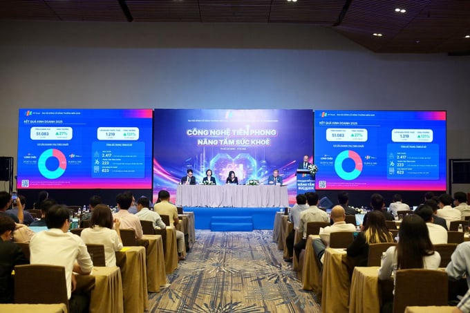 Năm 2026, FPT Retail đặt mục tiêu doanh thu thuần 59.500 tỷ đồng và lợi nhuận trước thuế 1.550 tỷ đồng, tăng lần lượt 16% và 27% so với năm 2025.