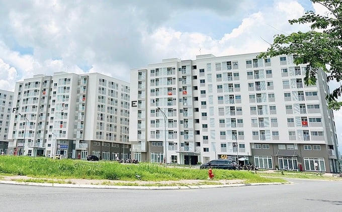 Chung cư nhà ở xã hội Nam Long, TP Cần Thơ.