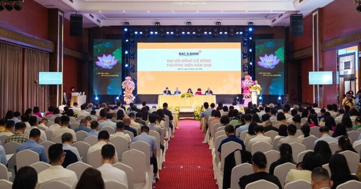 Bac A Bank đặt mục tiêu lợi nhuận 1.500-1.650 tỷ đồng, chia cổ tức cổ phiếu 7,5%