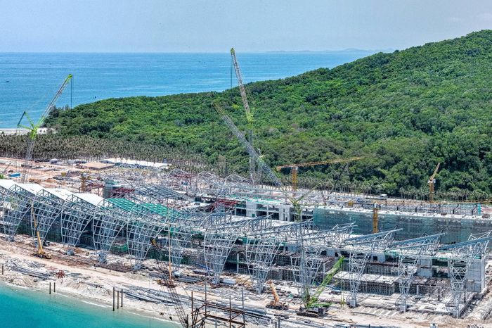 Sau 10 tháng thi công, dự án Apec Phú Quốc sắp hoàn thành