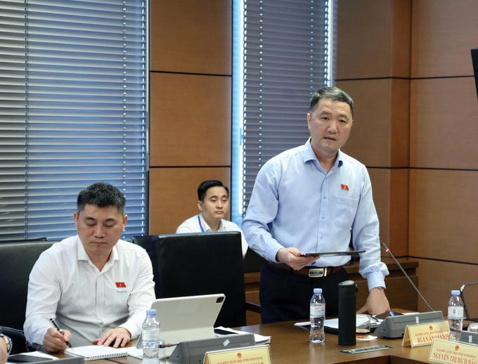 Đại biểu Bùi Văn Mạnh.