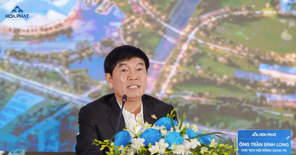 Tỷ phú Trần Đình Long tiết lộ với cổ đông về một dự án thép mới ở Phú Yên 4 tỷ USD