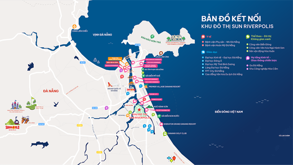 FourS Tower sở hữu vị trí "vàng" kề cận hệ thống y tế - giáo dục trọng điểm của khu vực.