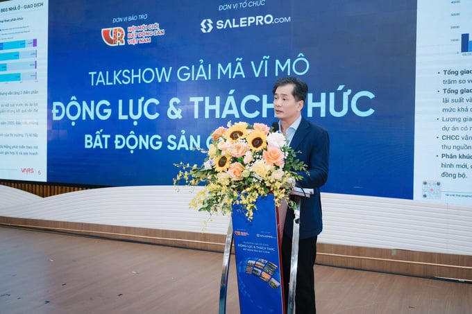 Ông Nguyễn Văn Đính – Phó chủ tịch Hiệp hội Bất động sản Việt Nam, Chủ tịch Hội Môi giới Bất động sản Việt Nam – cho biết nguồn cung trong quý 1/2026 đã có những tín hiệu tích cực nhờ các chính sách tháo gỡ khó khăn.