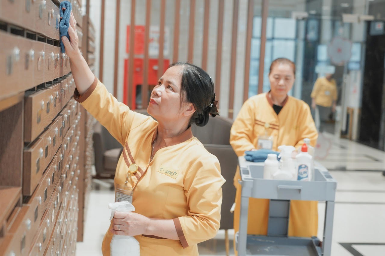 Công ty đã xây dựng hệ thống dịch vụ chuyên sâu và chuẩn hóa