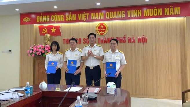 Trưởng Thuế Cơ sở 18 Thuế Hà Nội Trần Văn Quân.