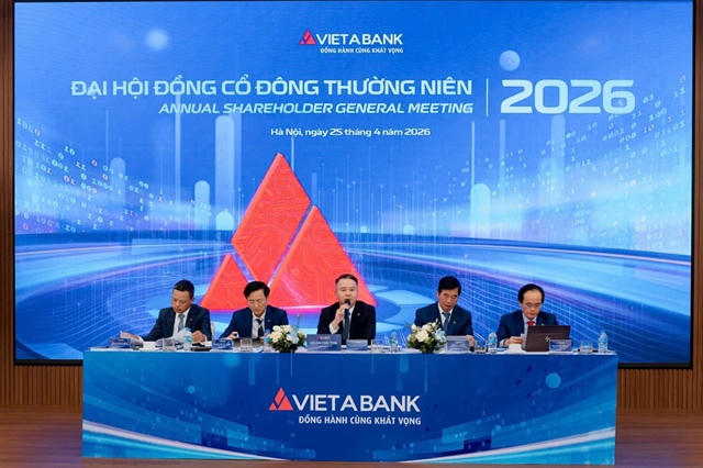 VietABank 2026: Kế hoạch lợi nhuận 1,945 tỷ đồng, tăng vốn 55%