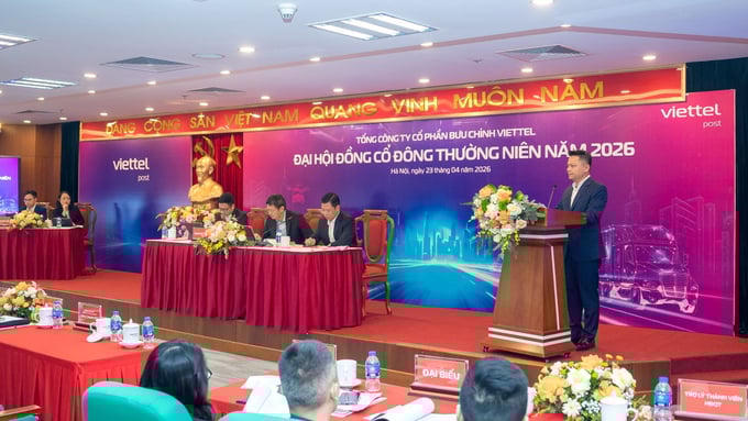 Viettel Post thông qua kế hoạch kinh doanh năm 2026 với doanh thu hợp nhất đạt 19.519 tỷ đồng; lợi nhuận trước thuế đạt 515 tỷ đồng; ROE dự kiến ở mức 18,7%.