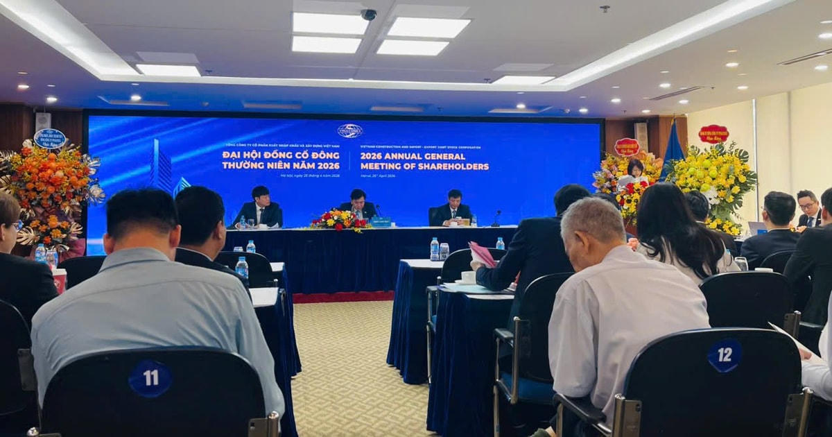 Vinaconex (VCG) đặt kế hoạch lãi hơn 1.000 tỷ năm 2026