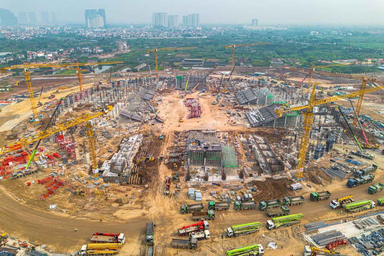 Sân vận động PVF Hưng Yên 60.000 chỗ: tiến độ đến đâu?