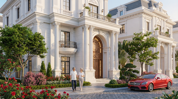 Danko The Country mang phong cách kiến trúc châu Âu sang trọng