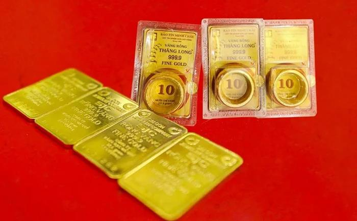 Giá vàng nhẫn trơn, vàng miếng sáng 28/4: đi ngang trong nước