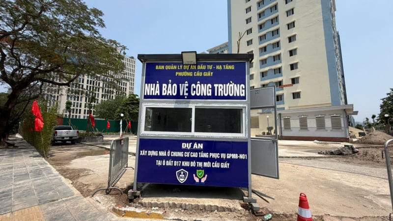 Gần 300 căn hộ tái định cư trên đất vàng Cầu Giấy sắp bàn giao